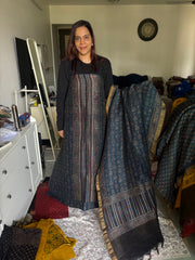 AJRAK linen by linen 2 piece set MF0079